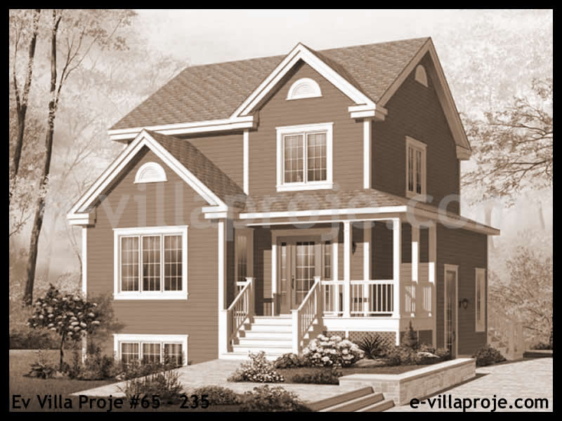 Ev Villa Proje #65 – 235 Ev Villa Projesi Model Detayları