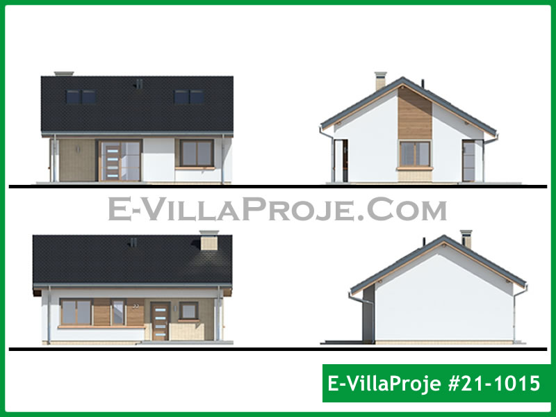 Ev Villa Proje #21 – 1015 Ev Villa Projesi Model Detayları