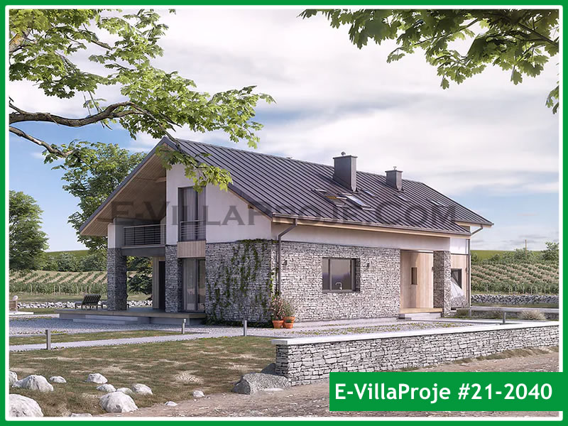 Ev Villa Proje #21 – 2040 Ev Villa Projesi Model Detayları