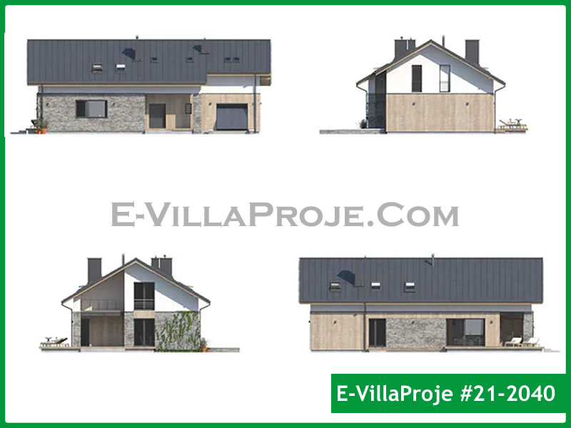 Ev Villa Proje #21 – 2040 Ev Villa Projesi Model Detayları