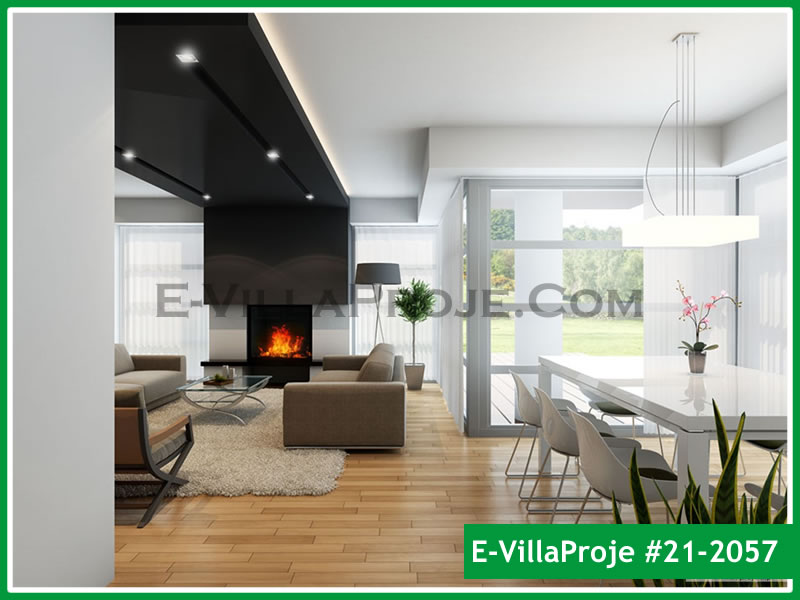 Ev Villa Proje #21 – 2057 Ev Villa Projesi Model Detayları