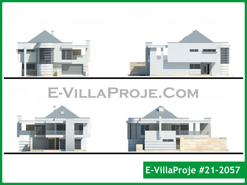 Ev Villa Proje #21 – 2057 Ev Villa Projesi Model Detayları