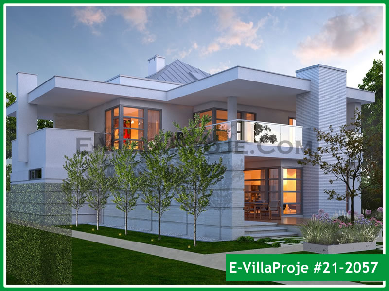 Ev Villa Proje #21 – 2057 Ev Villa Projesi Model Detayları