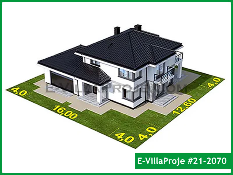 Ev Villa Proje #21 – 2070 Ev Villa Projesi Model Detayları