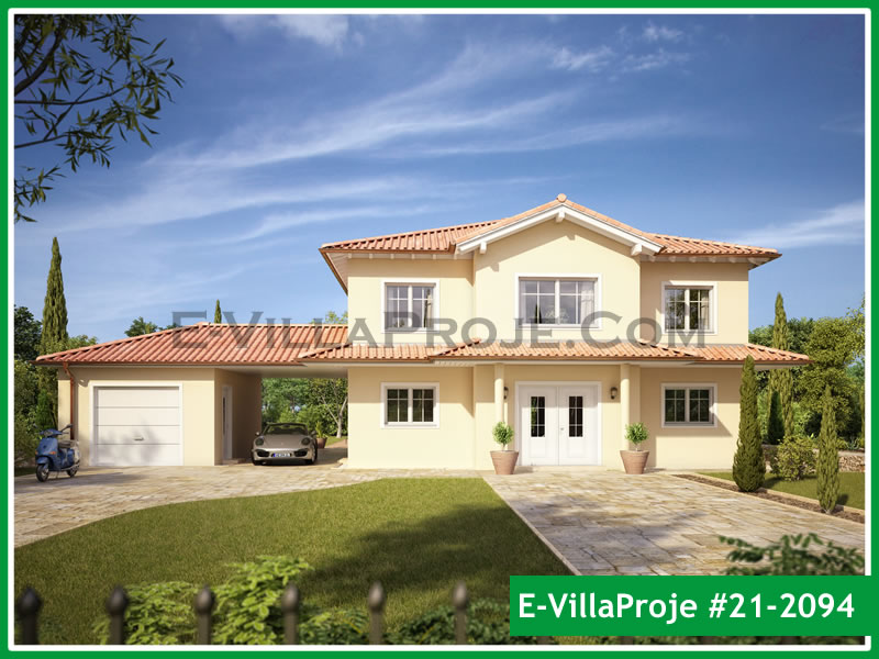 Ev Villa Proje #21 – 2094 Ev Villa Projesi Model Detayları