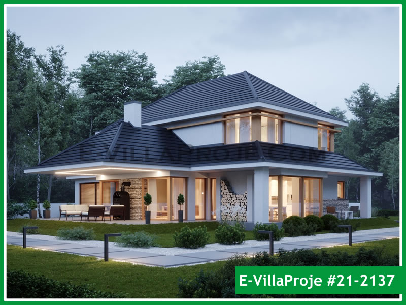 Ev Villa Proje #21 – 2137 Ev Villa Projesi Model Detayları