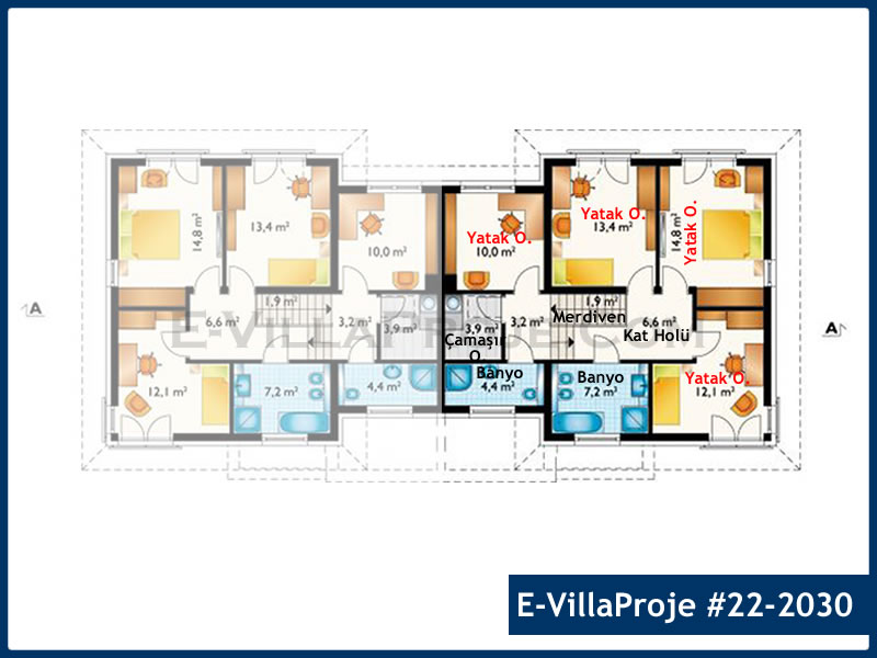 Ev Villa Proje #22 – 2030 Ev Villa Projesi Model Detayları