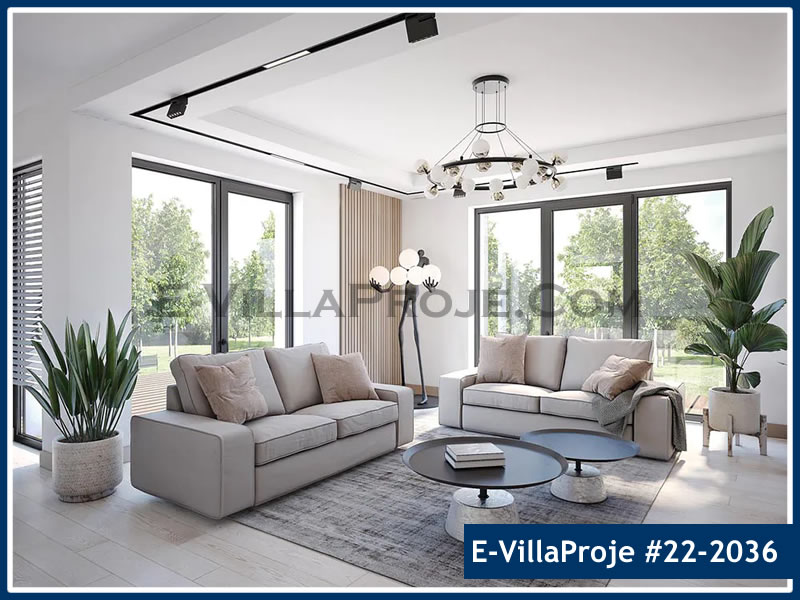 Ev Villa Proje #22 – 2036 Ev Villa Projesi Model Detayları