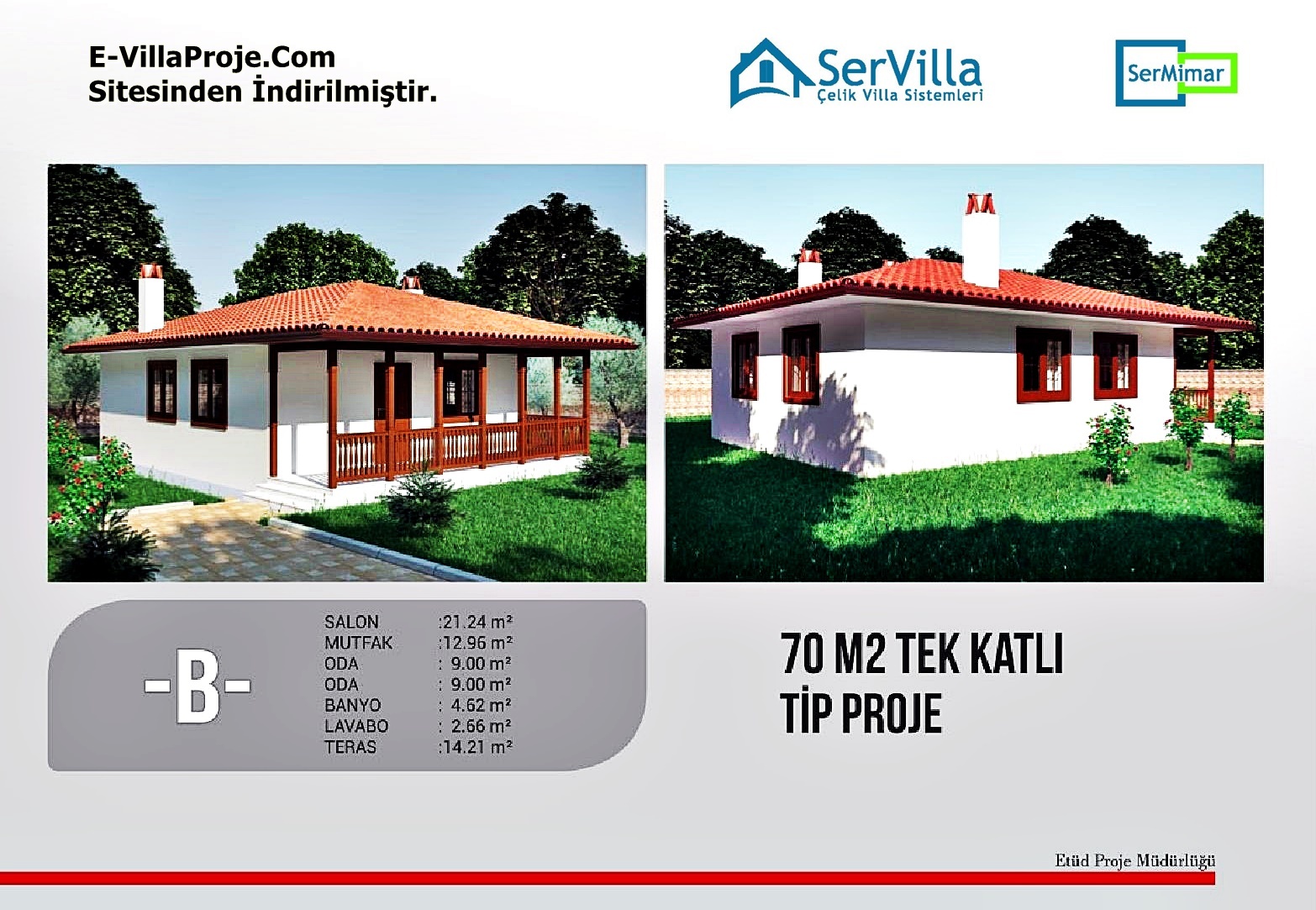 Muğla Menteşe Belediyesi Köy Evleri Projesi (Plan ve 3D Görüntüler