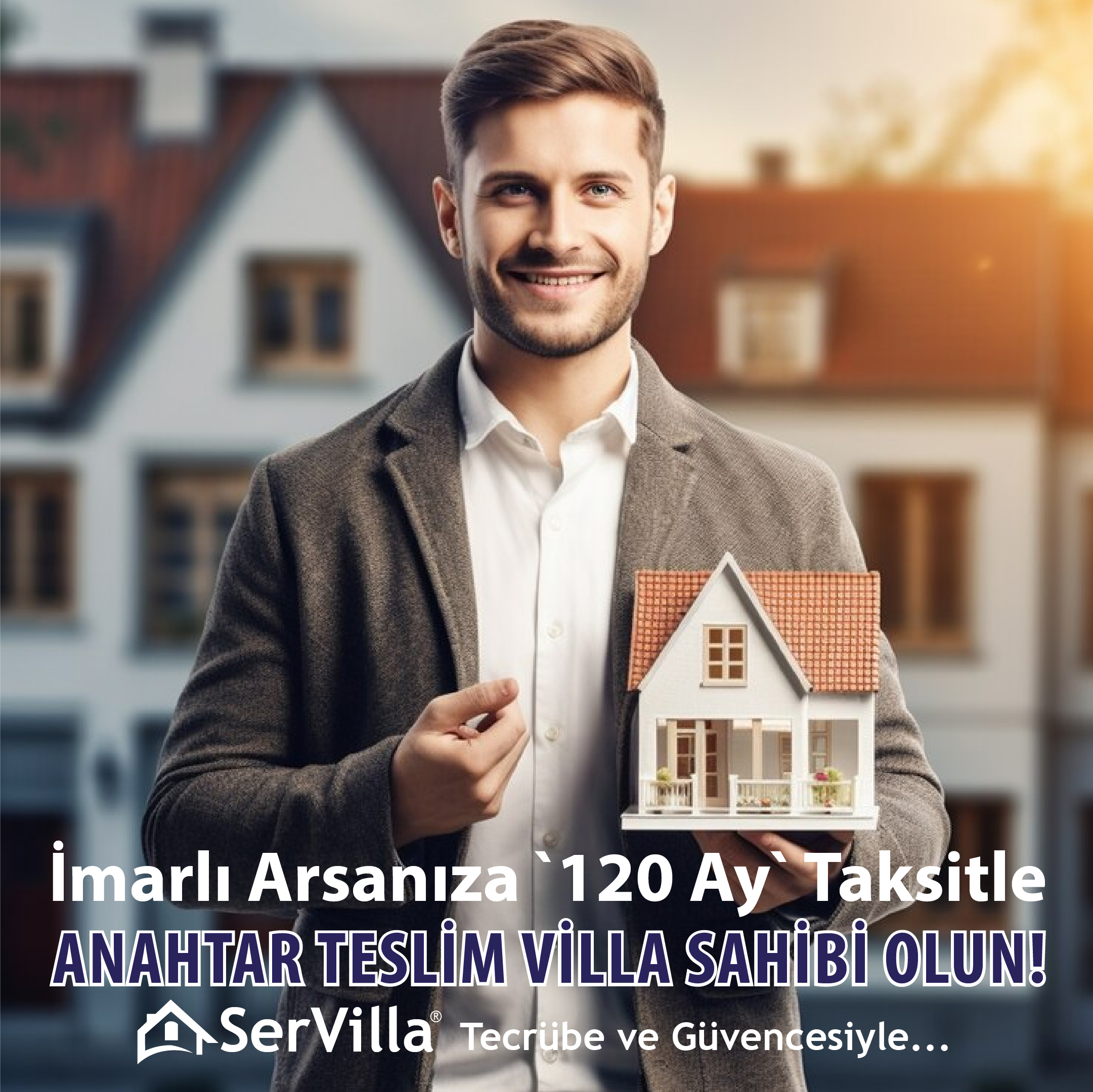 120 Ay Taksitle Anahtar Teslim Villa